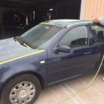 detailing car exterior